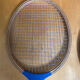 Paire Raquette Ancienne Badminton Bois Vintage