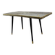 Table basse vintage mosaïque / table d'appoint / table à carreaux