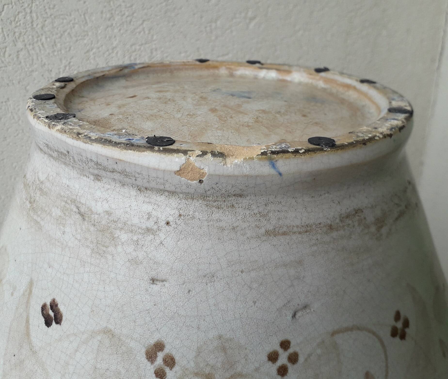 Jar umbrella stand