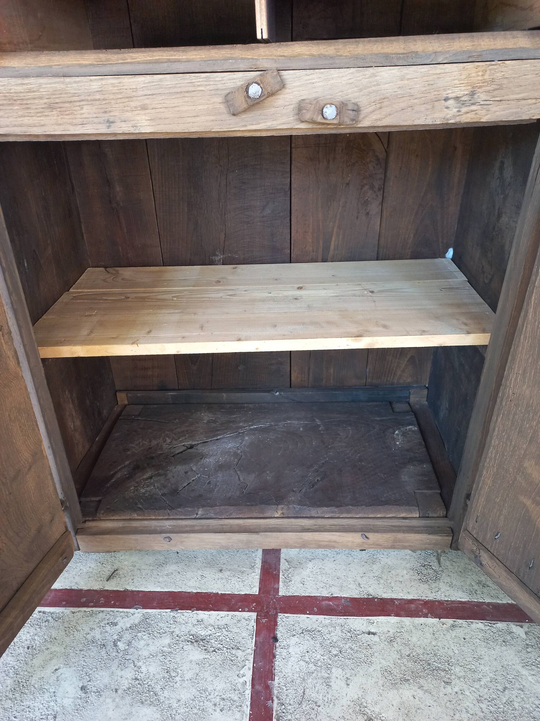 Old primitive wardrobe