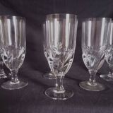 Set of 6 large absinthe glasses, h - 18 cm.