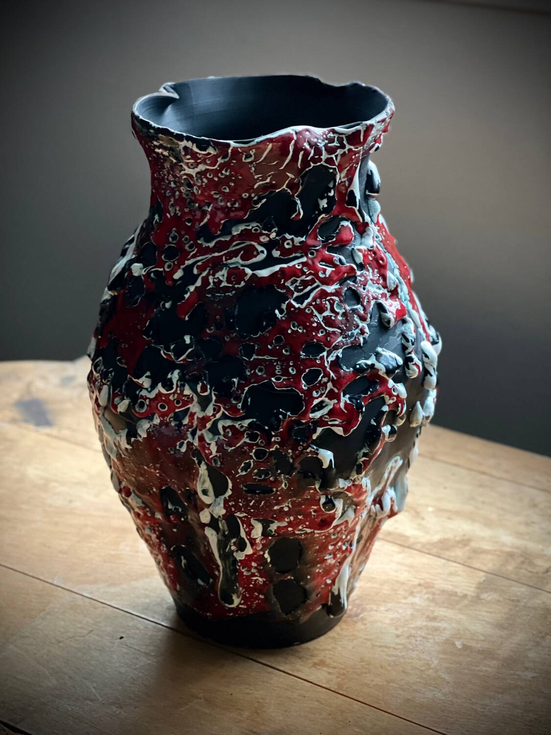 Fat lava vase / fat lava West Germany