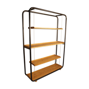Etagère bois métal