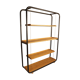 Etagère bois métal