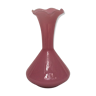 Pink opaline vase from the 60s