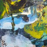 Philippe Charpentier (20th century) Mixed media on canvas, 1997