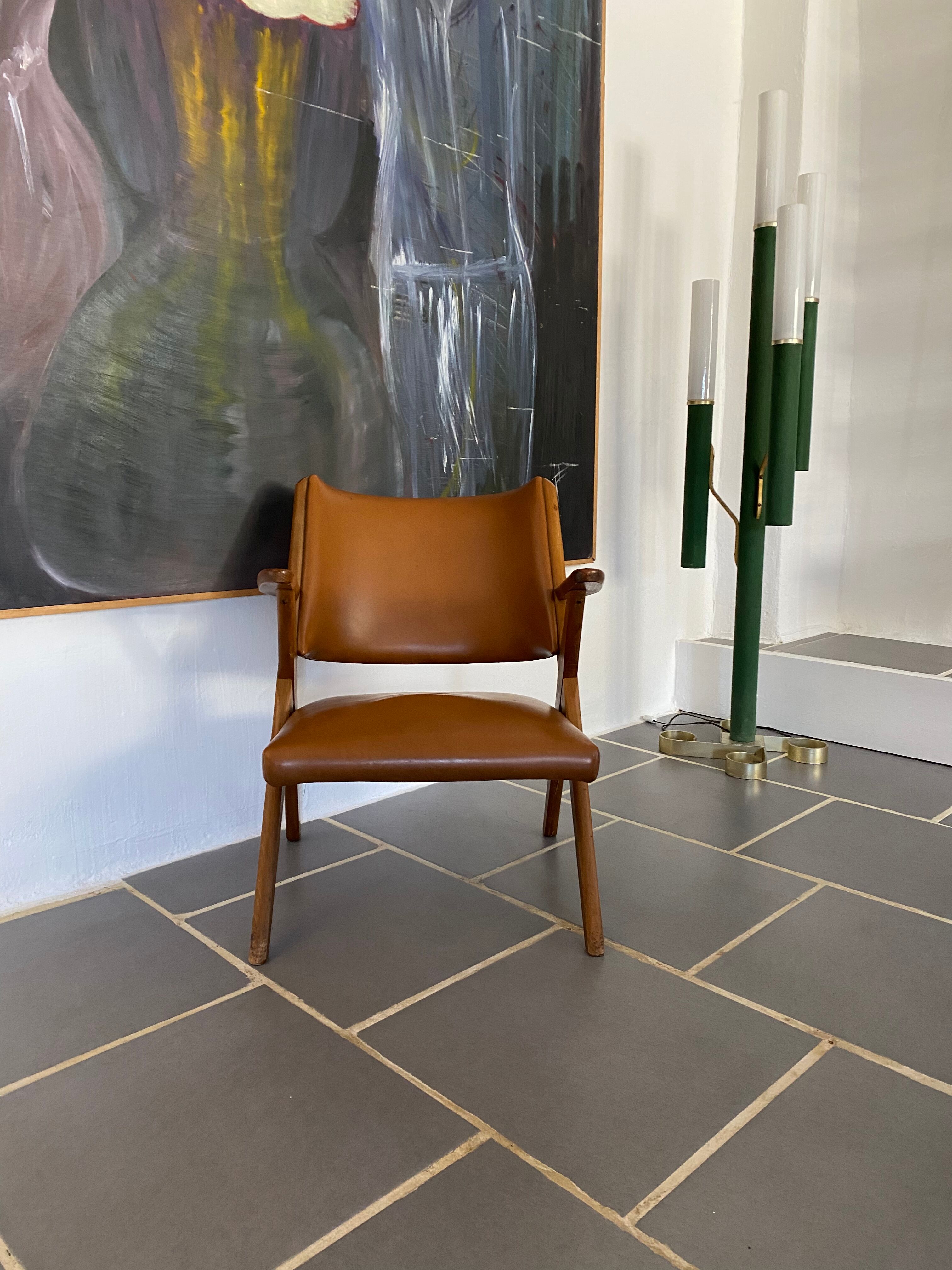 Fauteuil vintage design italien del vera
