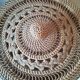 Wicker lace basket