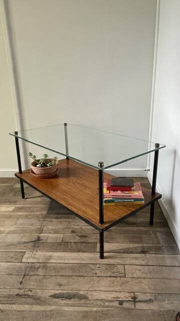 1960 Low Table with Double Tops