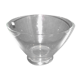 Lancel crystal bowl and silver frame - standing cup 25 x 16.5 cm
