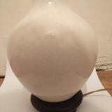White ceramic table lamp