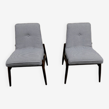 Model 300-227 Celia Lounge Chairs, 1970s, Set of 2