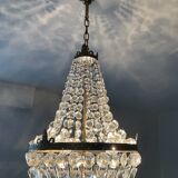 Hot Air Balloon Chandelier with Brass Tassels
