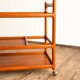 Service trolley and bar Johannes Andersen Silkeborg Denmark Teak