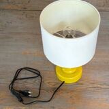 lampe en hêtre peint - Suède années 70/80