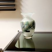 Vase en cristal Val Saint Lambert numéroté SK L 1992, Liège, années 1990