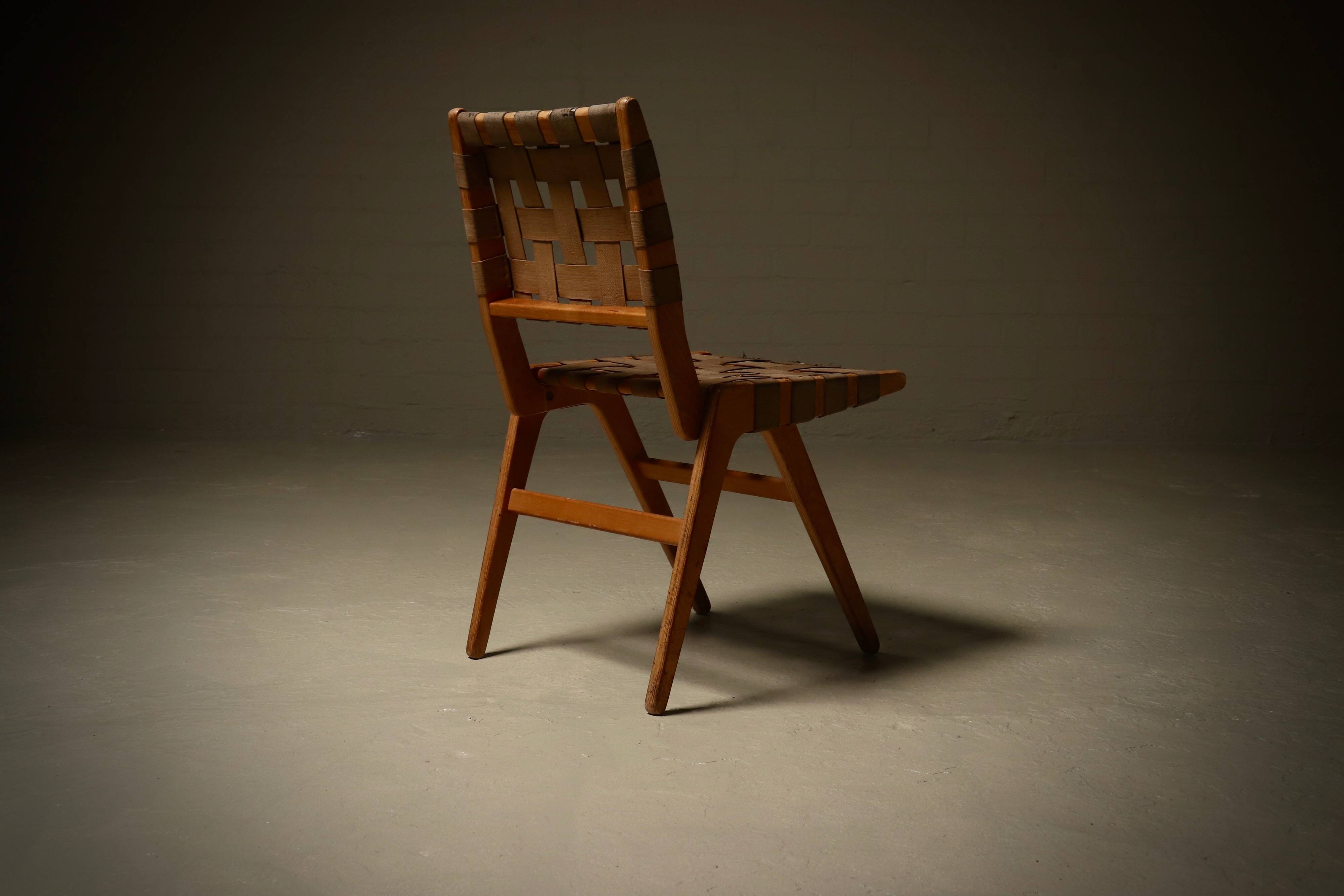 Very Rare Chair by Dirk van Sliedregt for Pastoe 1952
