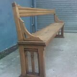 Oak church bench 2m45