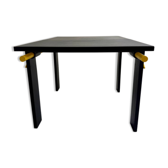 Extendable dining table Italian design Lorenzo and Stefani postmodern