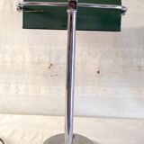 Art Deco table lamp in chrome metal - 1940s/50s