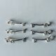 6 vintage dachshund shaped knife holder