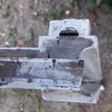 Fenêtre chêne H96,8xL80,5cm ancienne petits carreaux