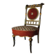 Blackened Wood Boudoir Chair - Napoleon III