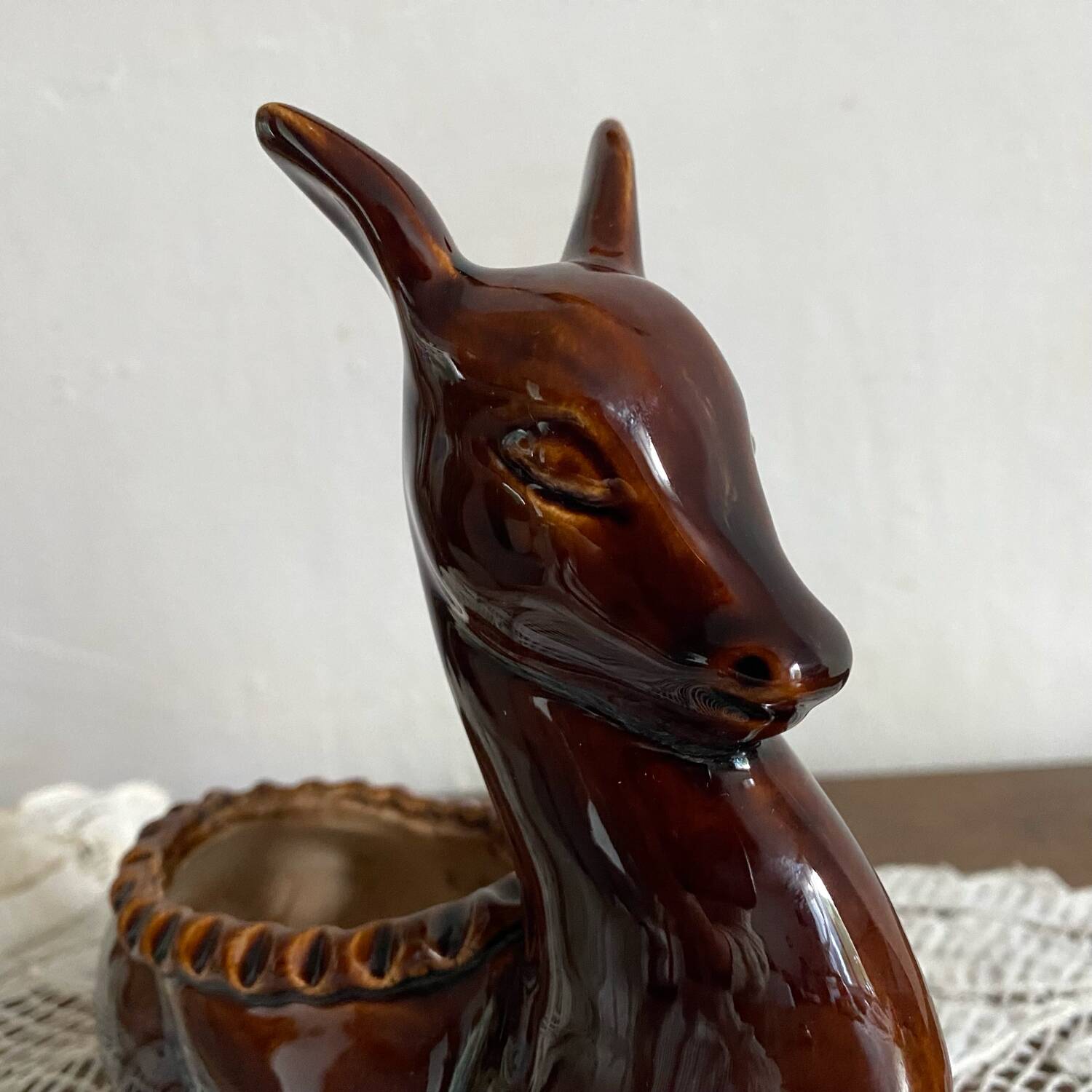 Ceramic deer from the 1950s-60s
