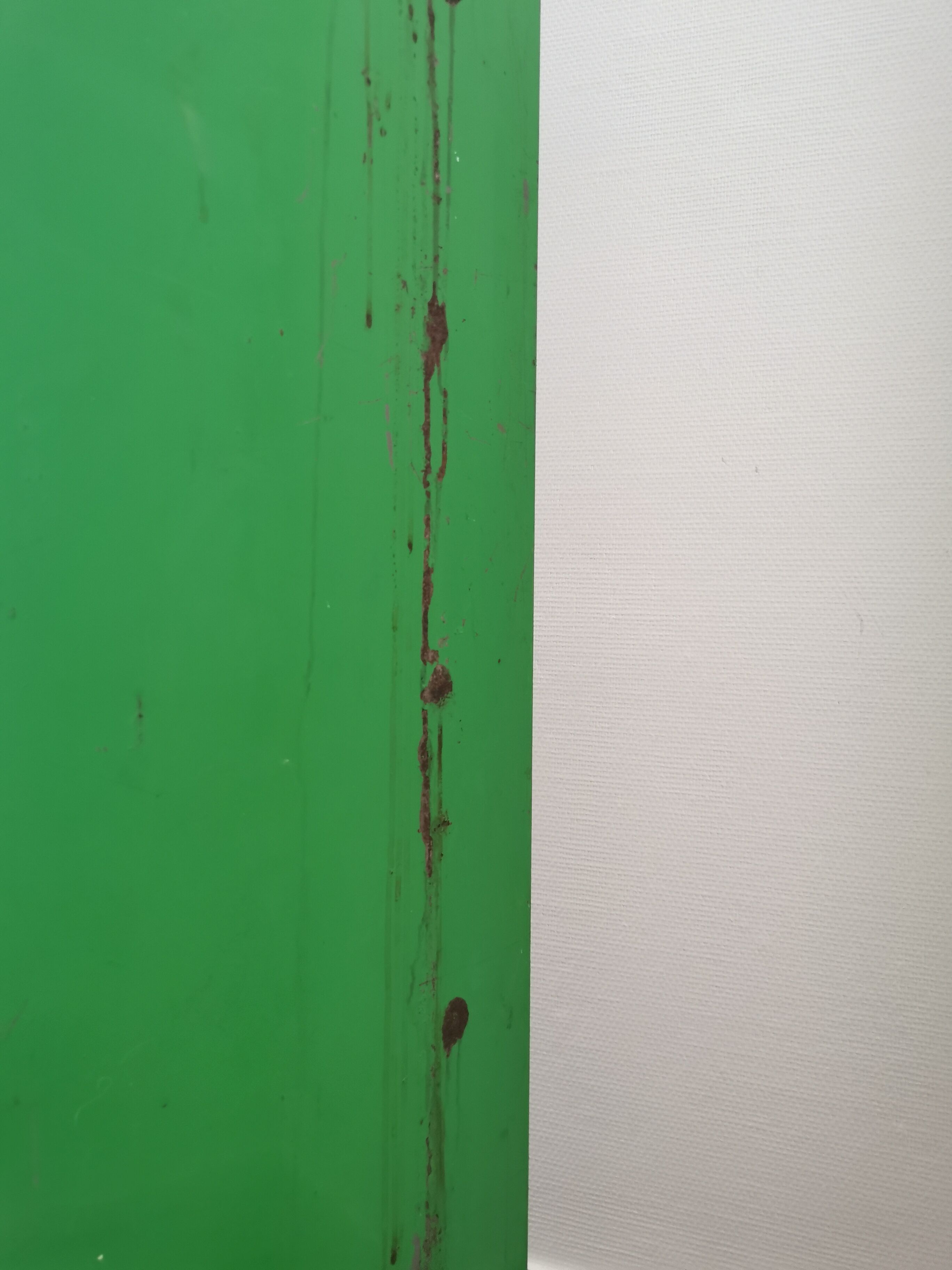 Green industrial Ronéo wardrobe 50s