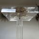 Standing ashtray, Roche Bobois, in plexiglass 70s 80s