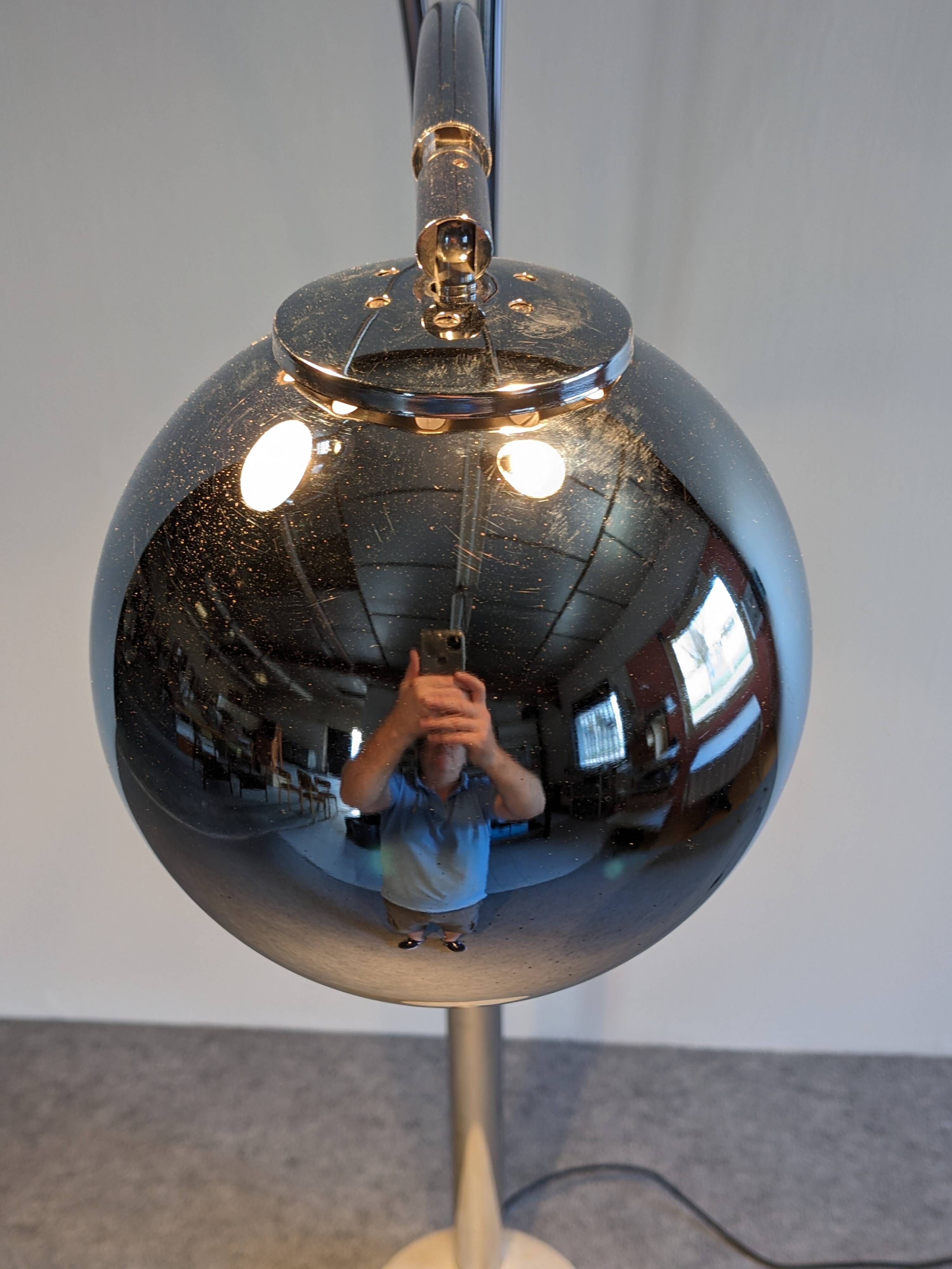 "Lily of the Valley" floor lamp by Goffredo Reggiani Space Age 60s/70s