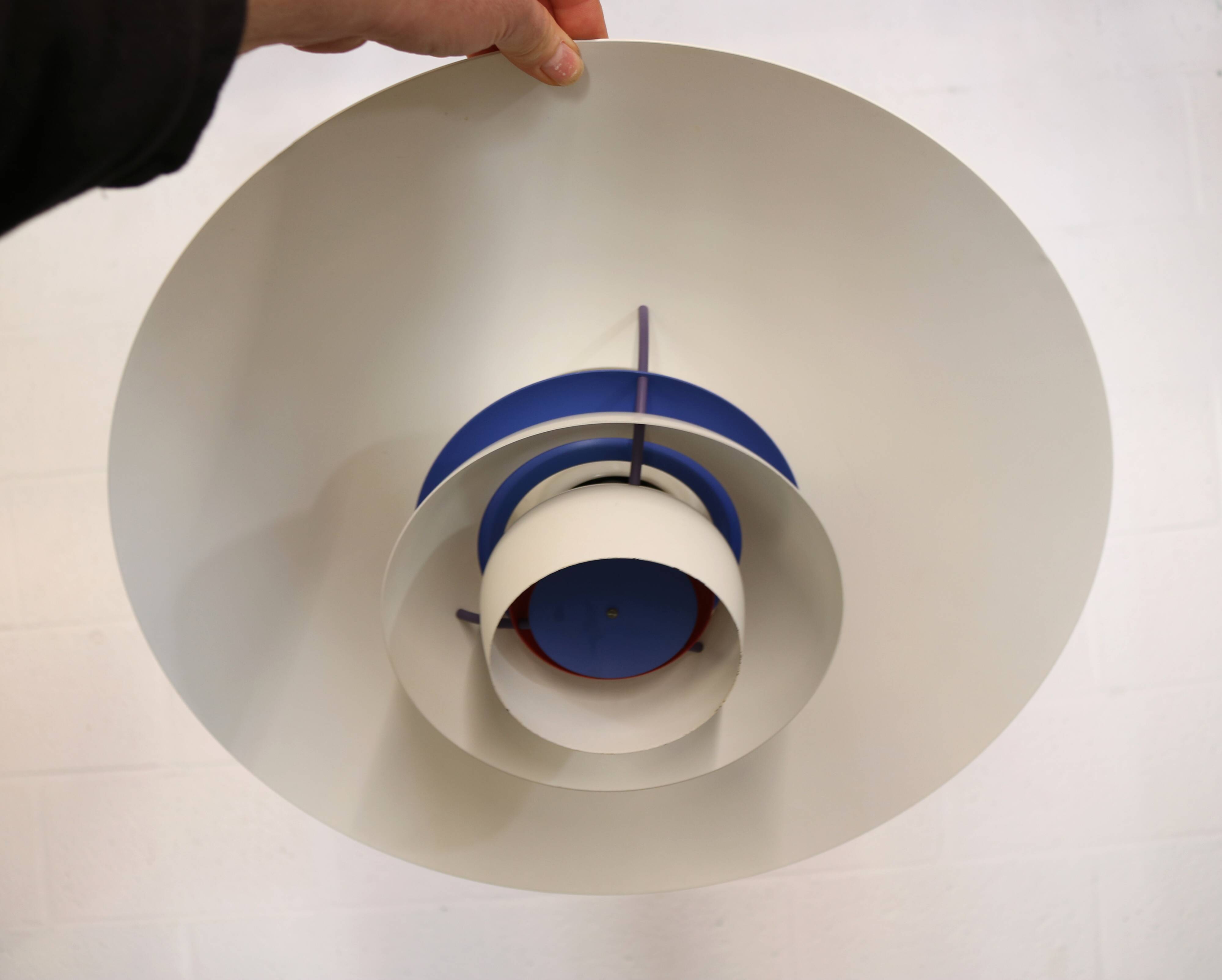 The genuine Danish item - PH5 pendant - original white colour - Louis Poulsen