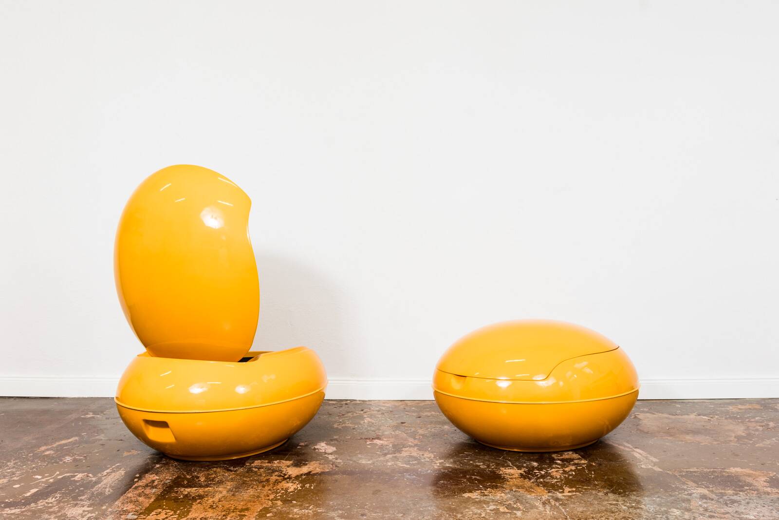 Chaises œuf de jardin par Peter Ghyczy, 1968, ensemble de 2