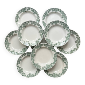 Set de 10 assiettes « Prunelle » - boch