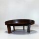 Roger Capron Herbier coffee table signed—vintage ceramic, Vallauris