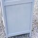 Parisian sideboard at support height from the 30s-50s with gray patina
