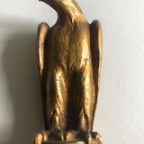 Napoleonic eagle sculpture in gilded bronze