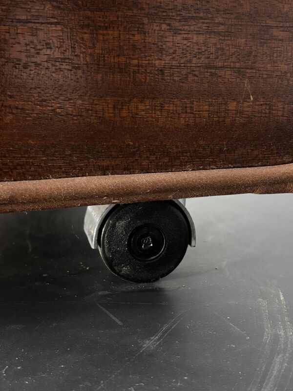 Fauteuil de salon brutaliste ou fauteuil club bas du milieu du siècle, années 1960