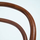 chaises de bistrot anciennes Thonet n° 14 118 en bois courbé et sangles, 1880, lot de 3