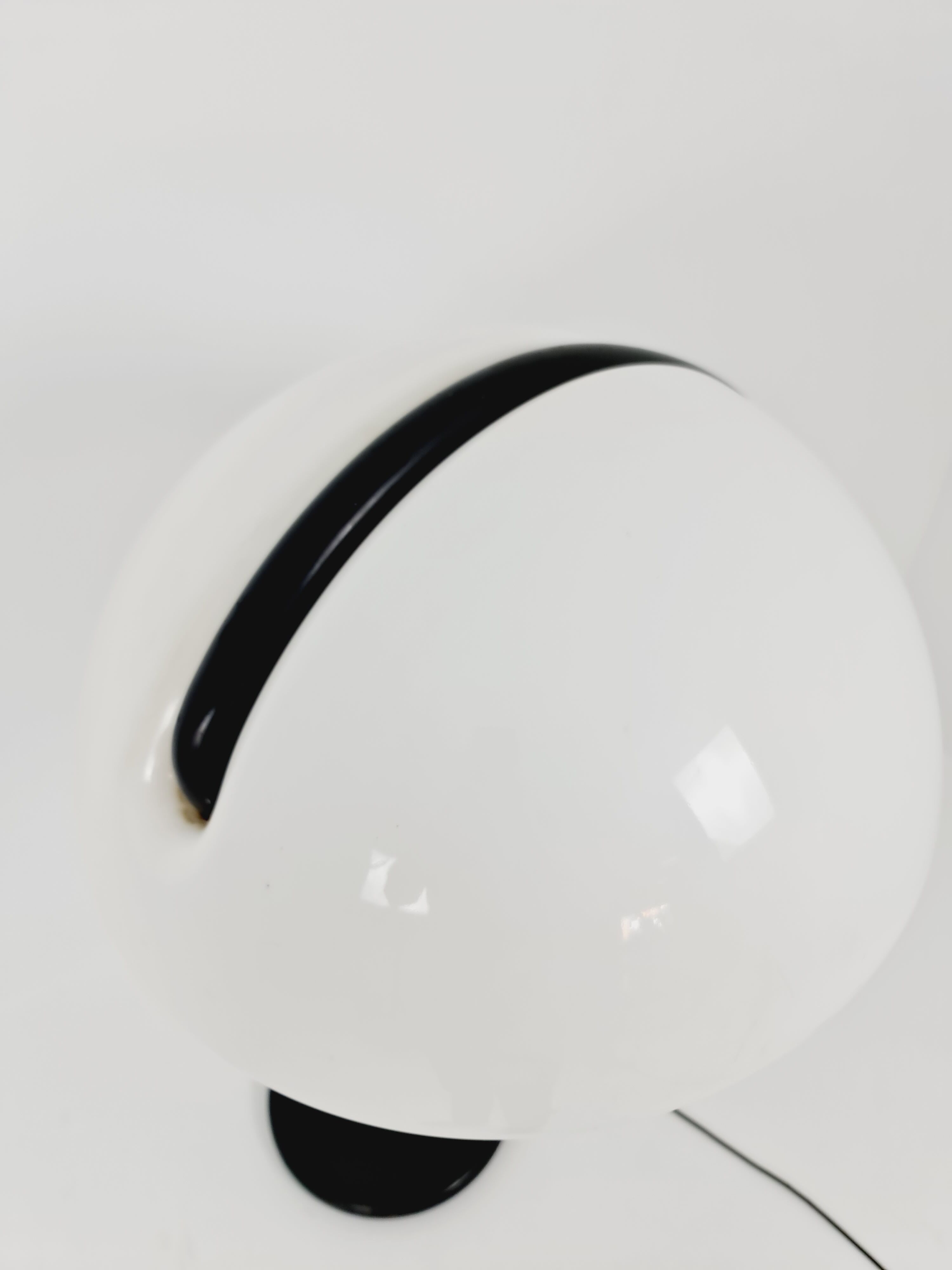 Serpentine floor lamp by Elio Martinelli for martinelli luce, 1970s