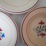 Vintage Luneville K&G plates