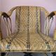 Fauteuil en rotin vintage
