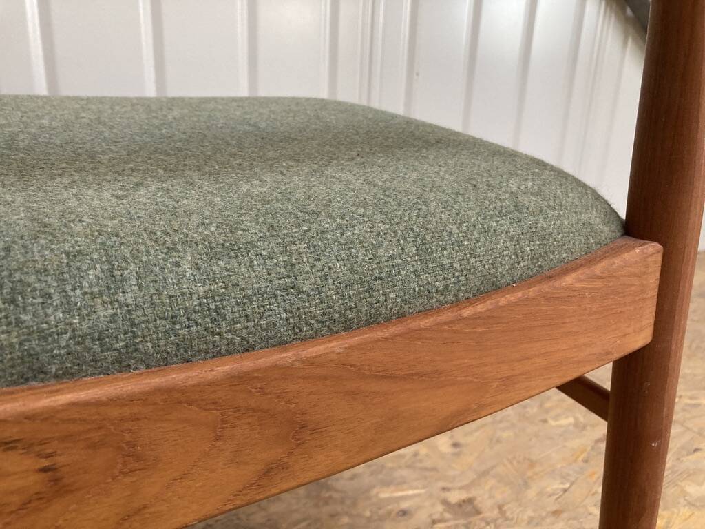 Kai Kristiansen Danish Teak Dining Chair K.S. Mobler Set of 6