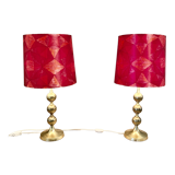 Pair of lamps scandinavian design 1950