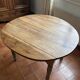 Table Extensible Bois Massif 2 Tiroirs