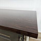 Bureau de direction avec plateau en stratifié palissandre par Mobiltecnica Torino