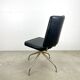 Retro office chair | swivel vintage black chair