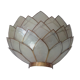 Lotus wall lamp
