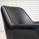 1970s, Danish armchair, artificial leather, teak wood legs.