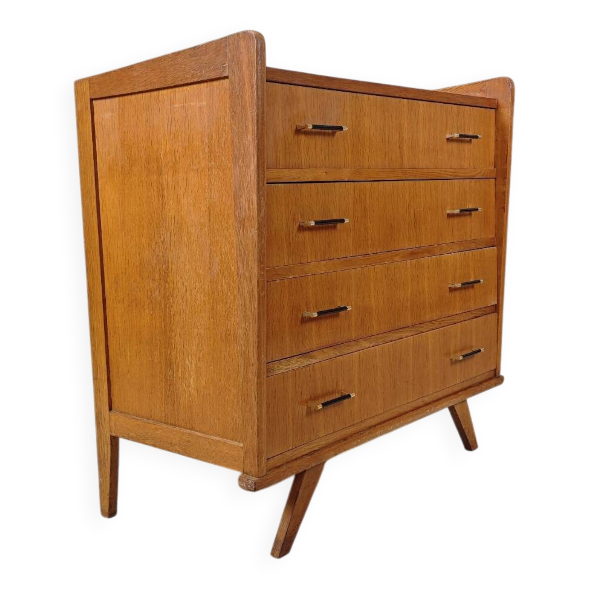 Vintage commode with tapered legs